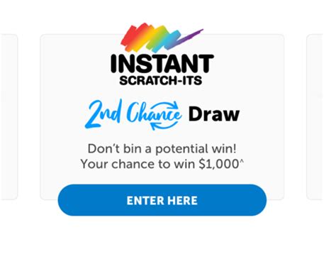 scratch its second chance draw